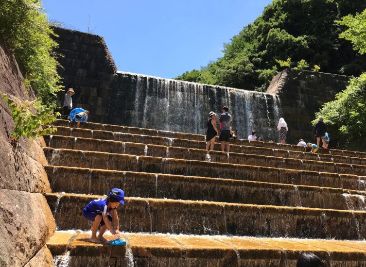 【しがライターReport】大自然の中で水遊び！宇曽川渓谷「山比古湧水」