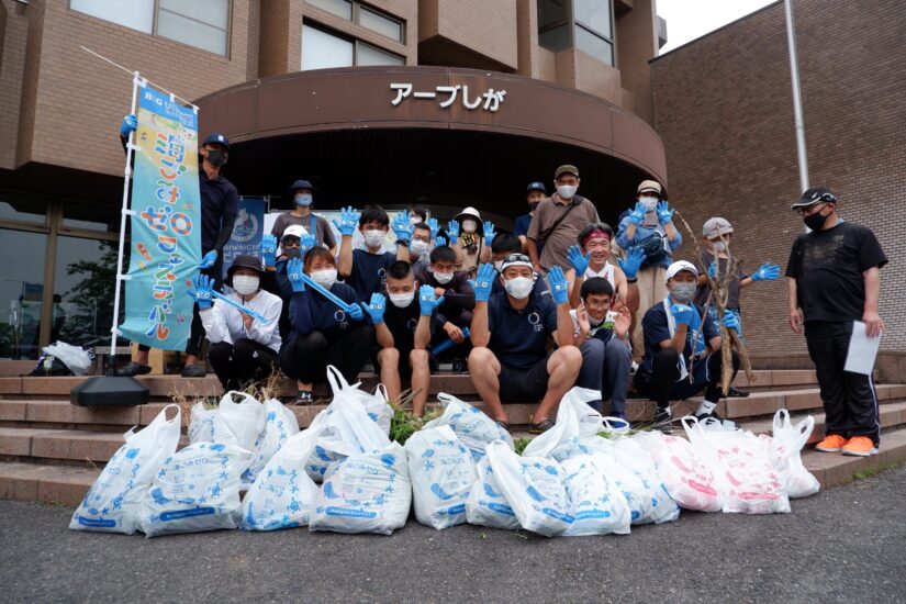 【琵琶湖ローイングCLUB】清掃活動＆ワークショップを開催