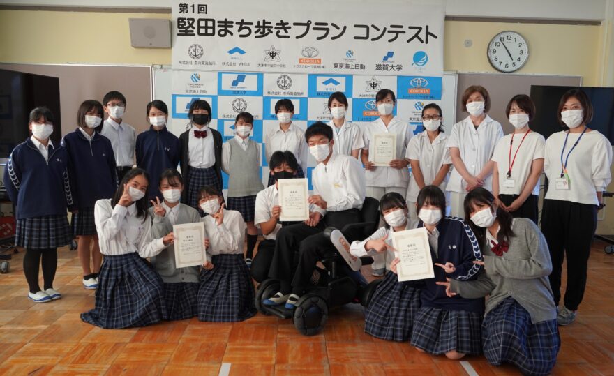 【しがライターReport】中学生が考えた堅田まち歩きマップ「堅田湖族フェスタ」で披露！