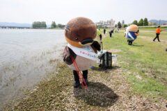みんな集合！野洲のおっさんとごみ拾い行脚！