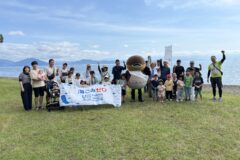 みんな集合！野洲のおっさんとごみ拾い行脚
